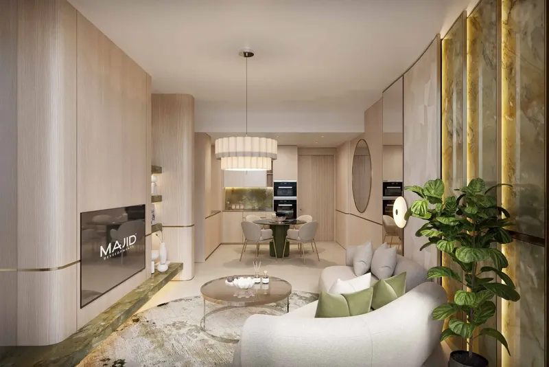 Interior at Arlington Park 2 in Dubai