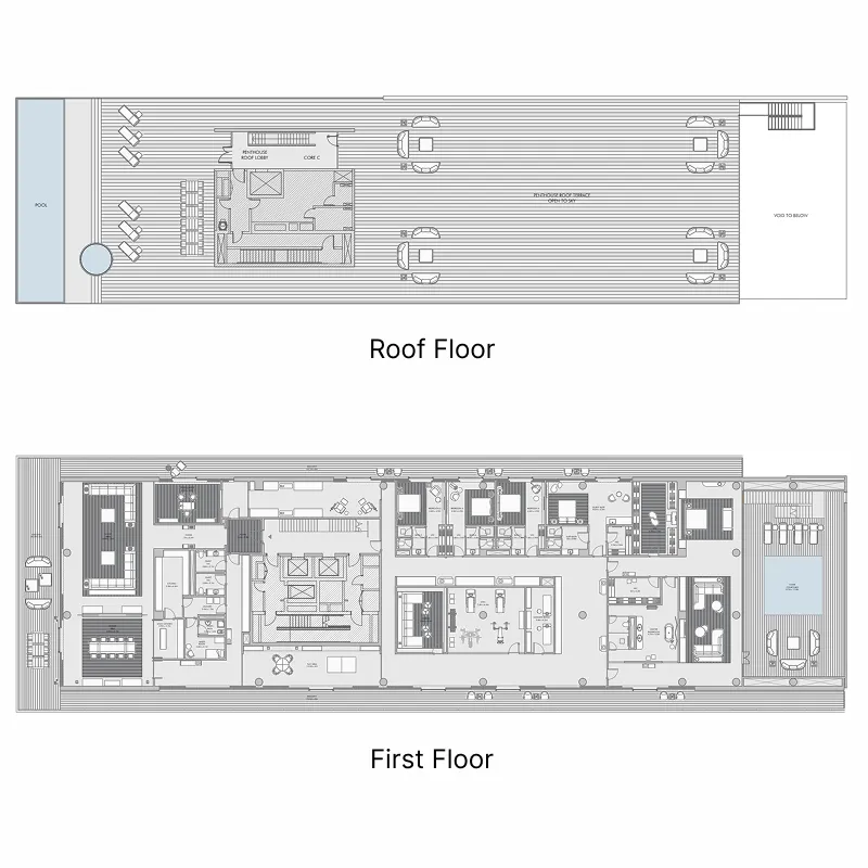 Arada Armani Beach Residence floor plan