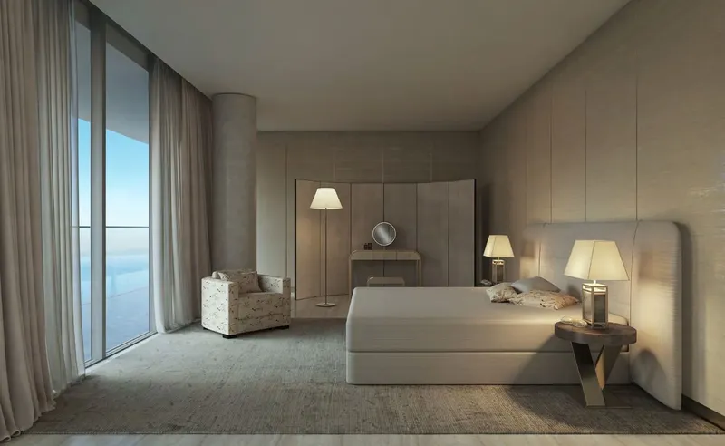 Interior at Armani Beach Residence in Palm Jumeirah Dubai