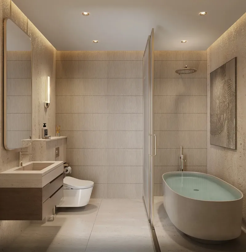 Interior at Arthouse Hills in Arjan Dubai