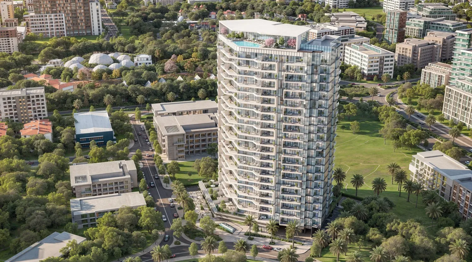Exterior at Arthouse Hills in Arjan Dubai