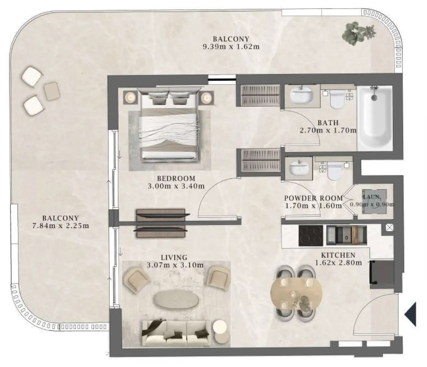Cledor Arthouse Residences by Cledor floor plan