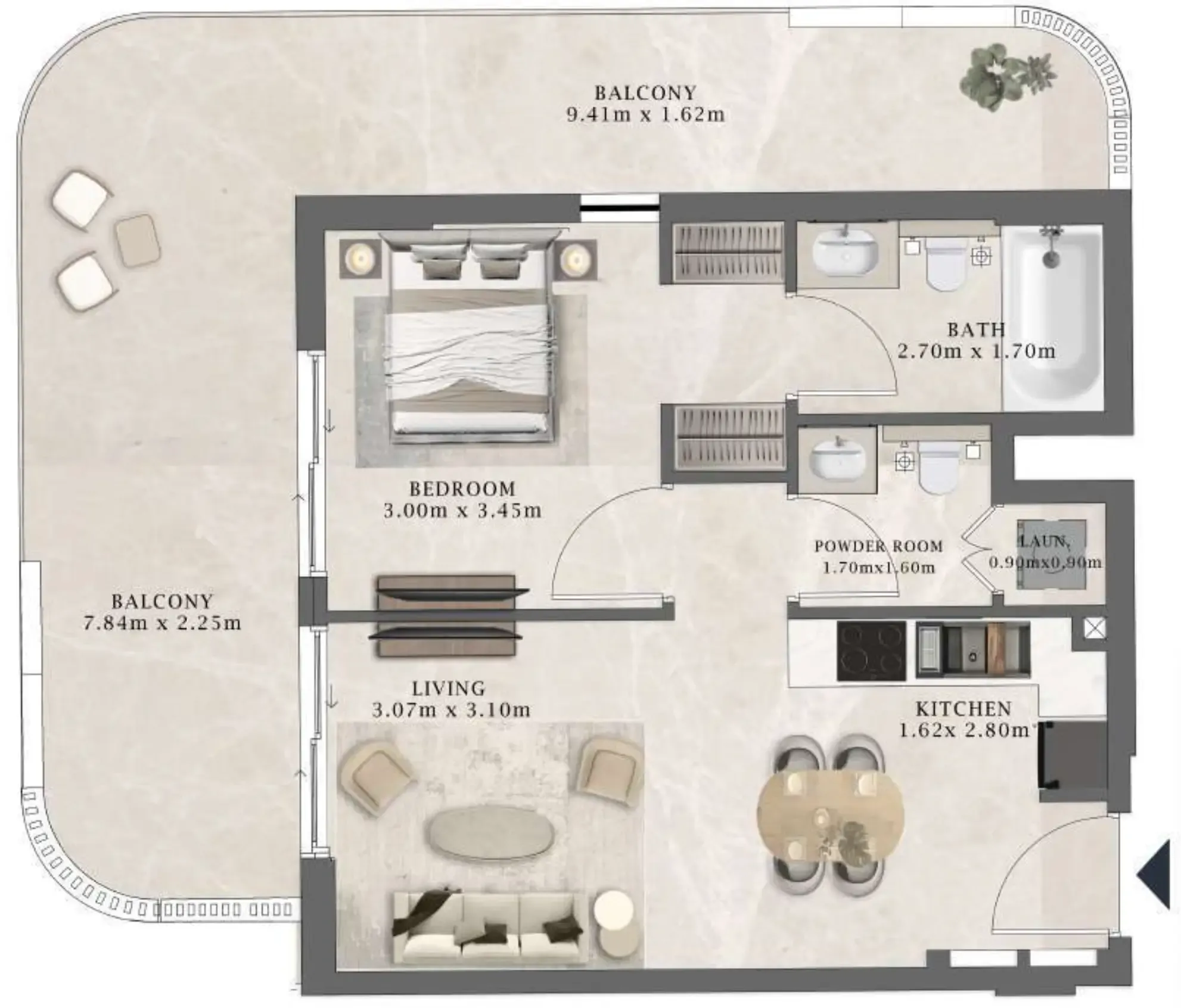 Cledor Arthouse Residences by Cledor floor plan