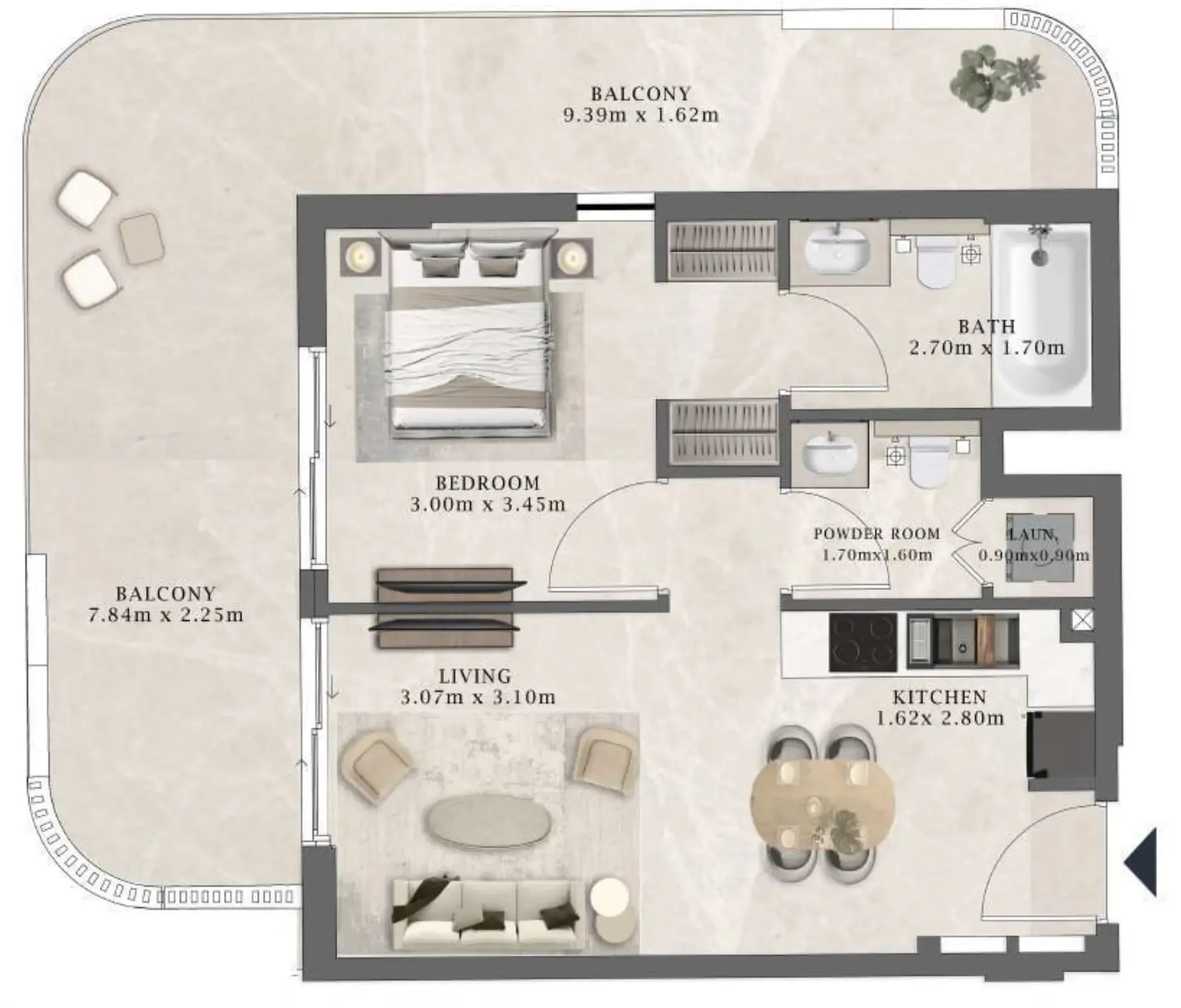 Cledor Arthouse Residences by Cledor floor plan