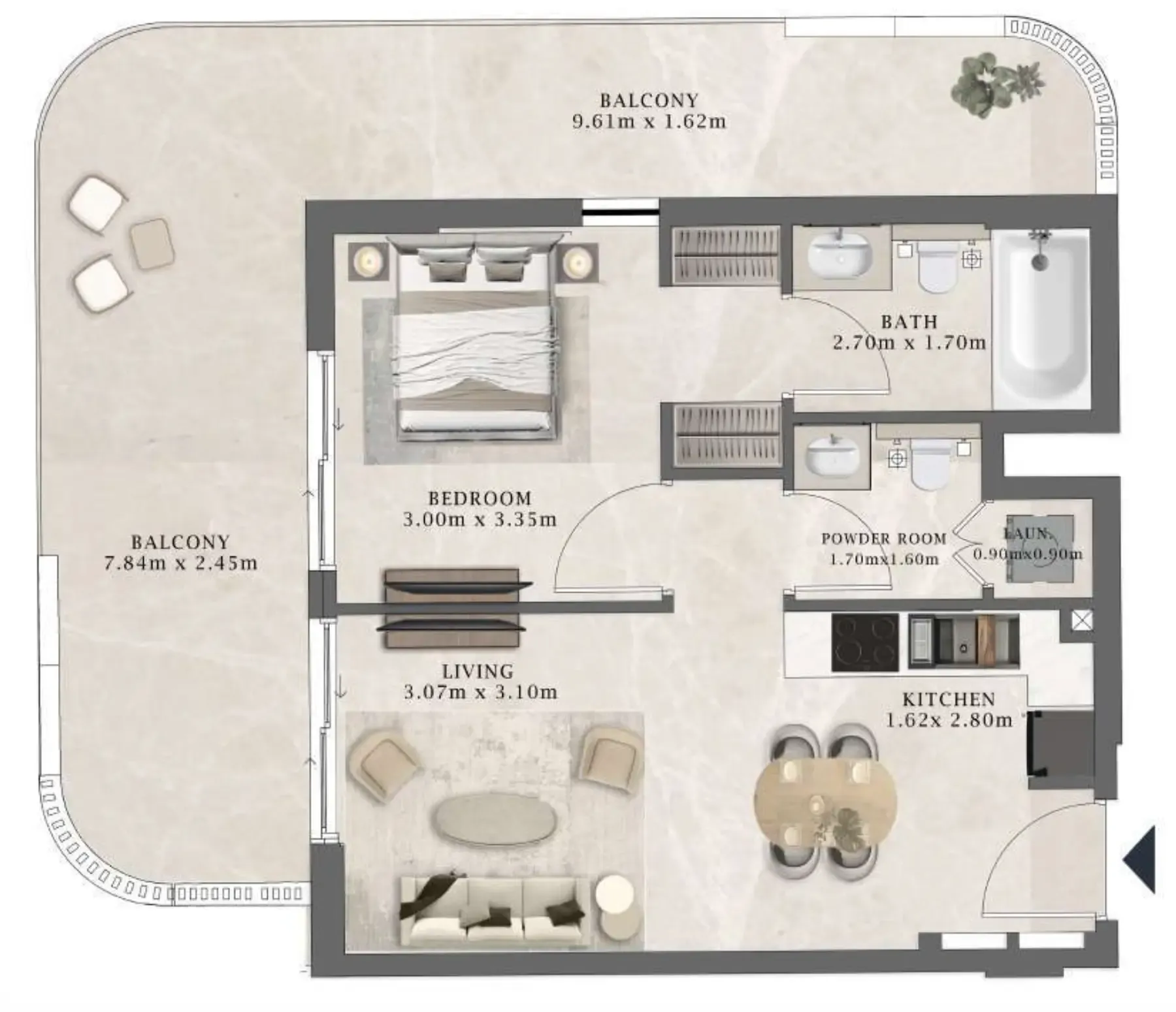 Cledor Arthouse Residences by Cledor floor plan