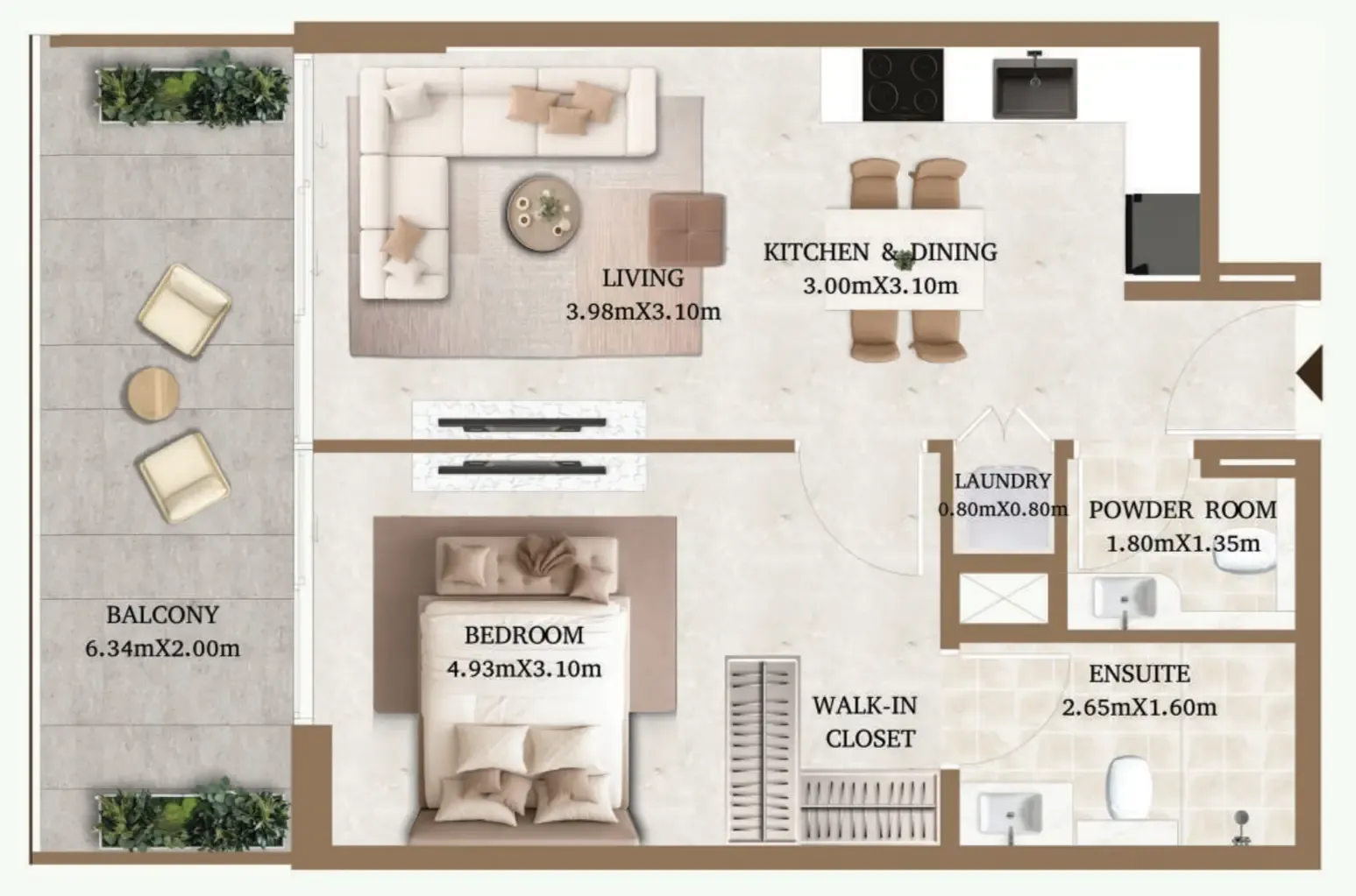 Cledor Arthouse Residences by Cledor floor plan