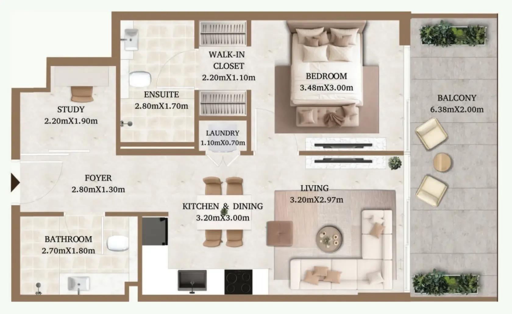Cledor Arthouse Residences by Cledor floor plan