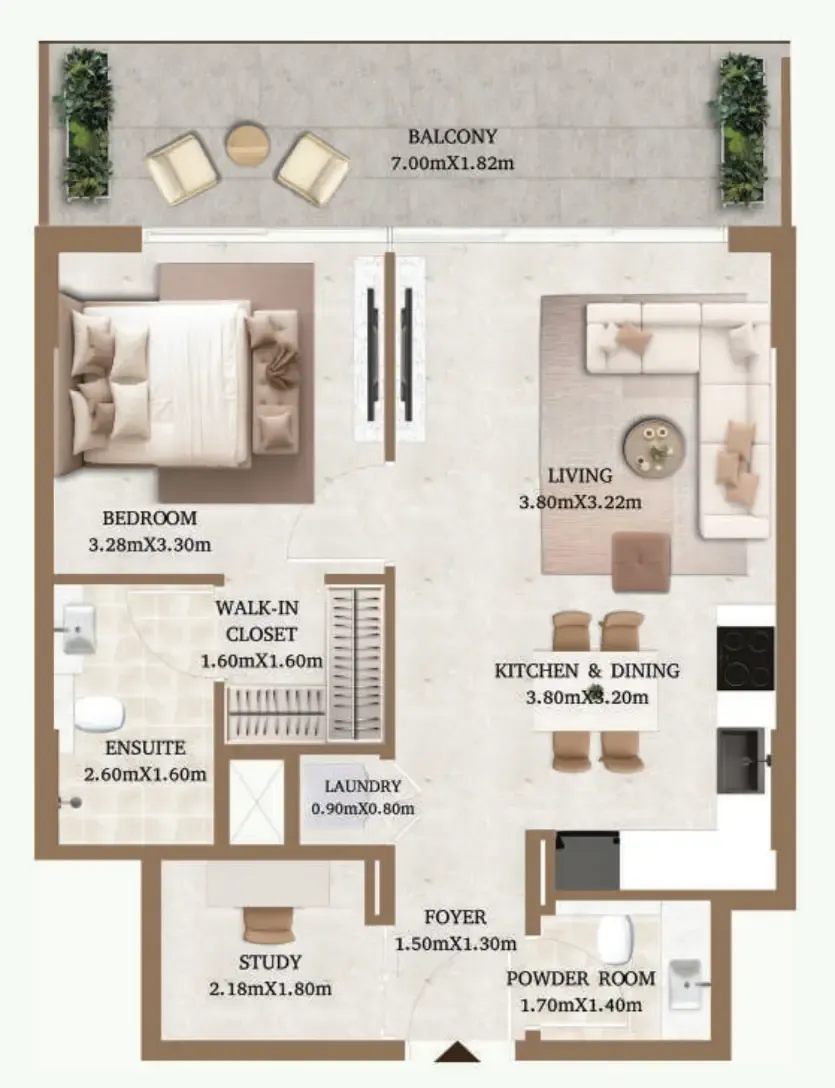 Cledor Arthouse Residences by Cledor floor plan