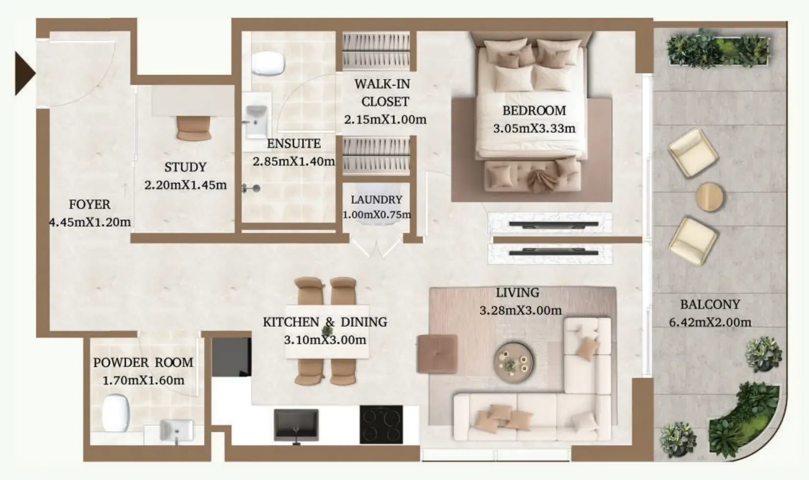 Cledor Arthouse Residences by Cledor floor plan