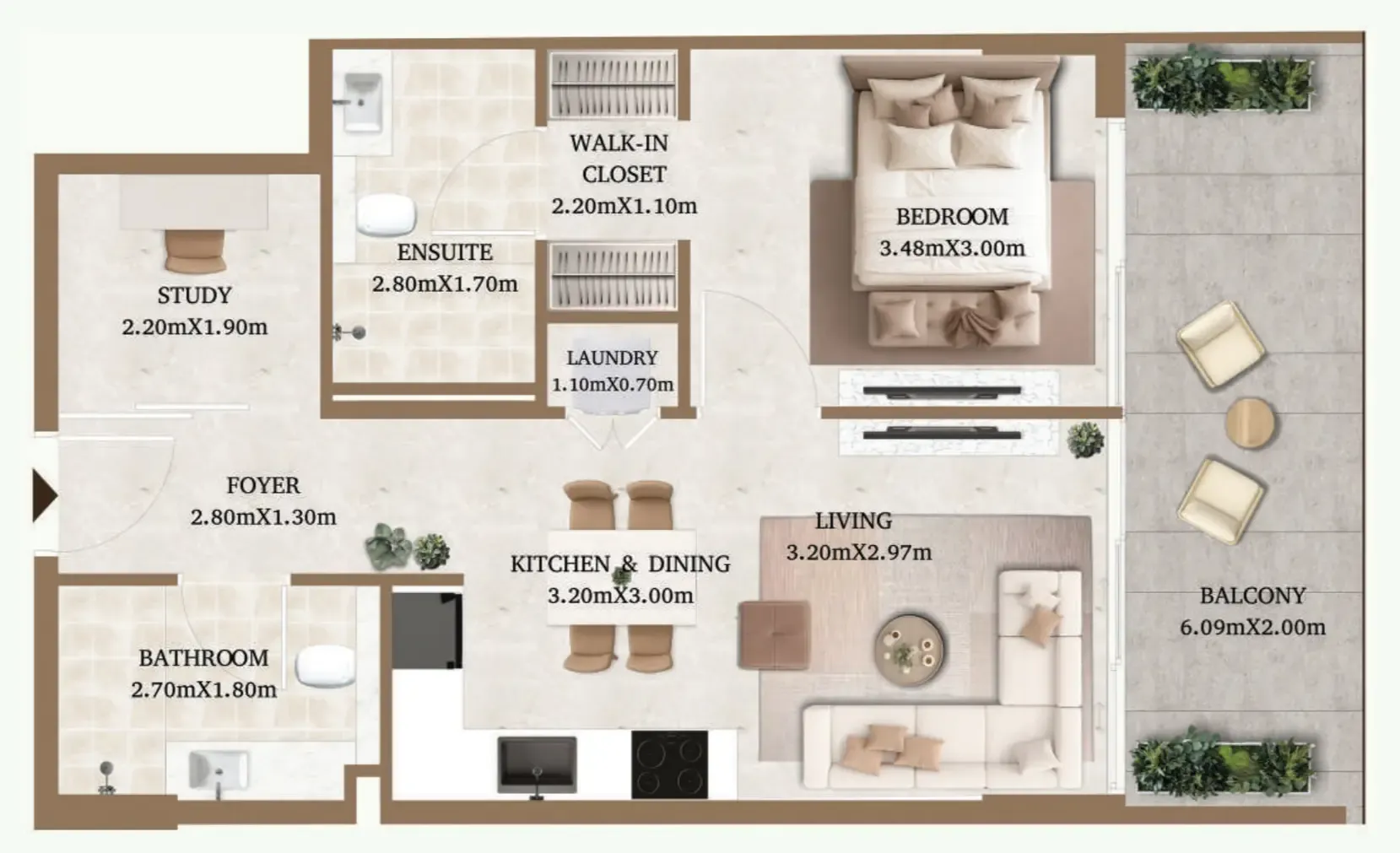 Cledor Arthouse Residences by Cledor floor plan