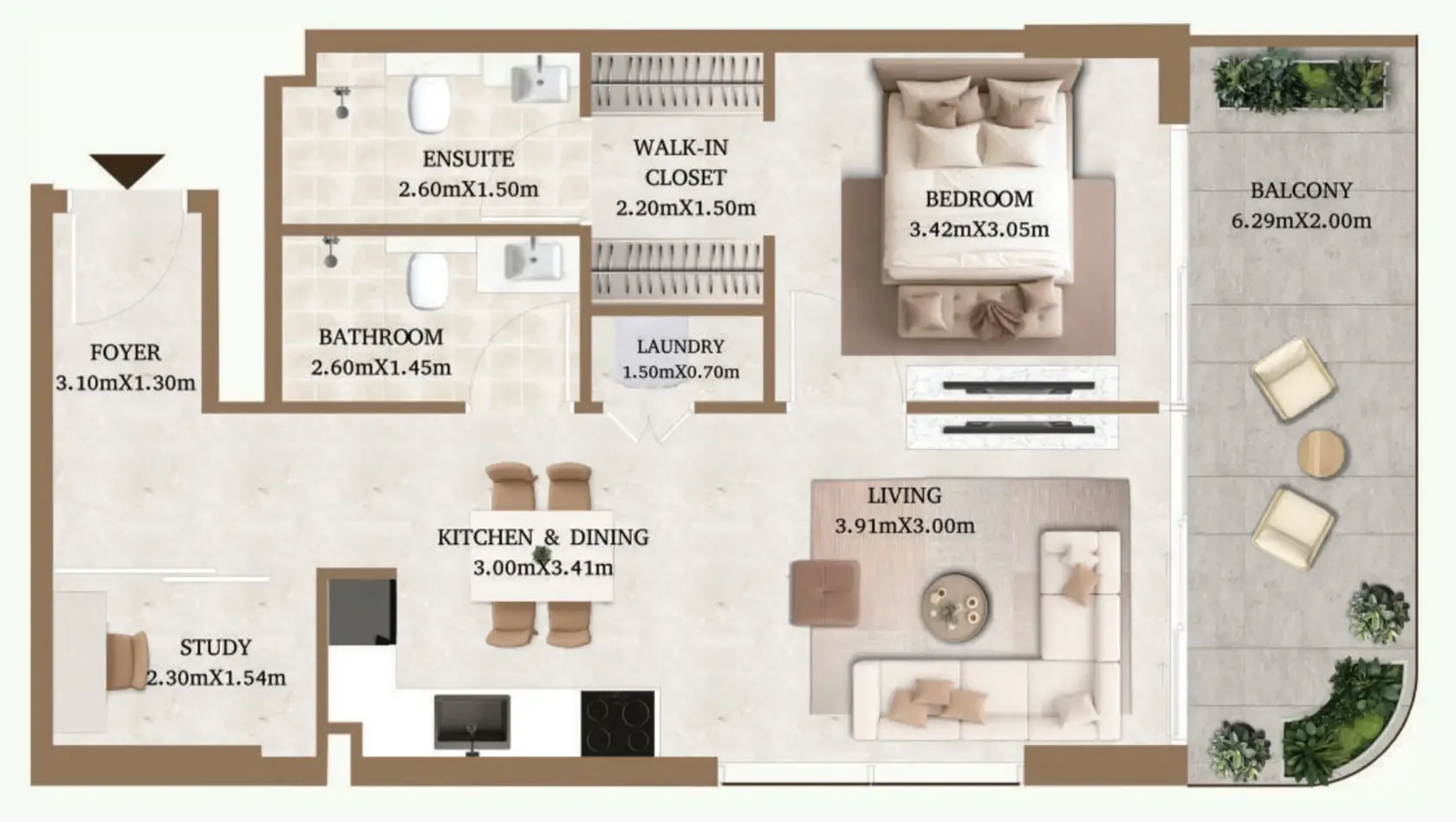 Cledor Arthouse Residences by Cledor floor plan