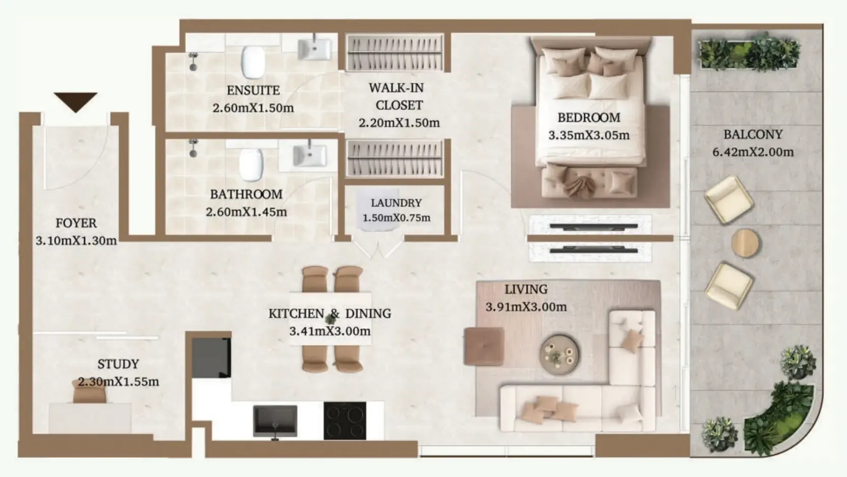 Cledor Arthouse Residences by Cledor floor plan