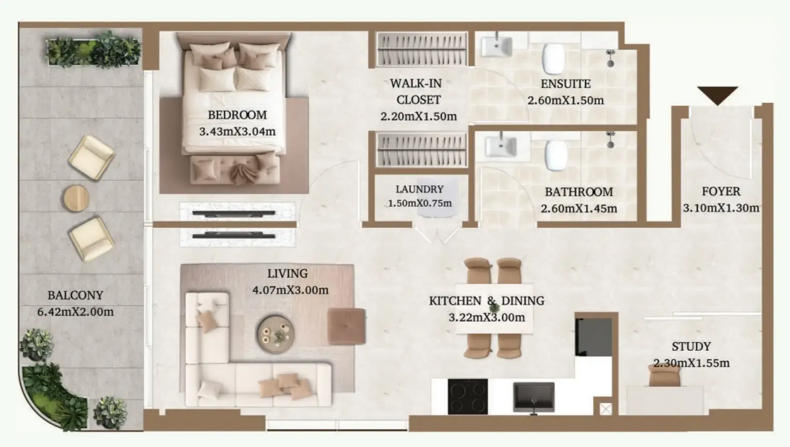 Cledor Arthouse Residences by Cledor floor plan