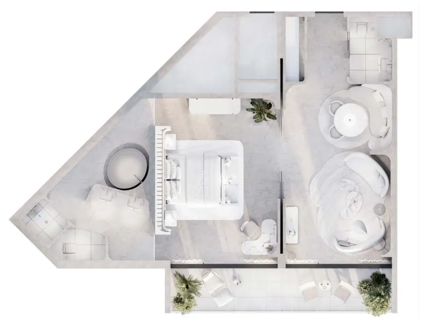 THOE Artist Hotel floor plan
