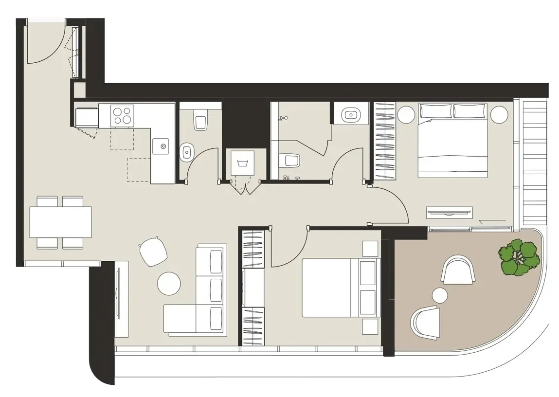 Select Group Artistry One Residences floor plan