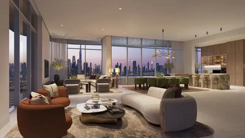 Interior at Artistry One Residences in Dubai Design District Dubai