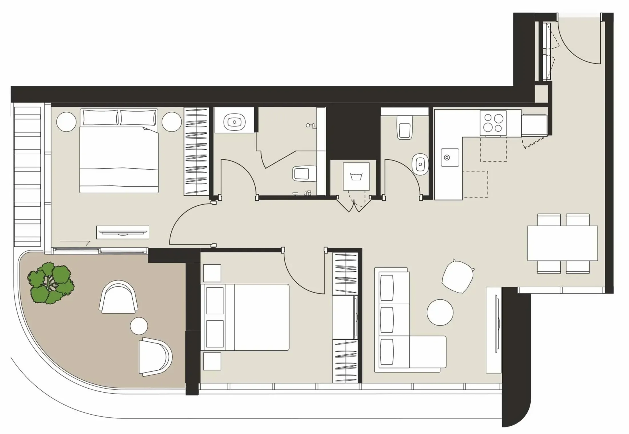 Select Group Artistry Two Residences floor plan