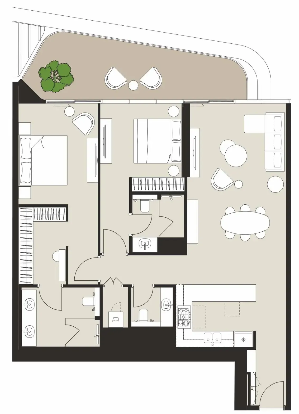Select Group Artistry Two Residences floor plan