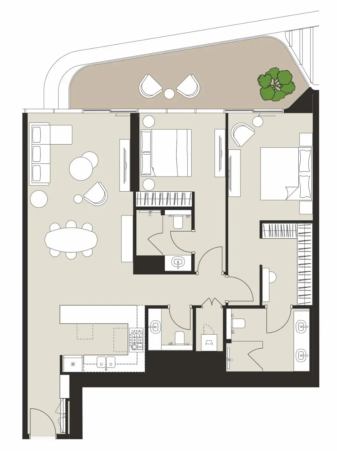 Select Group Artistry Two Residences floor plan