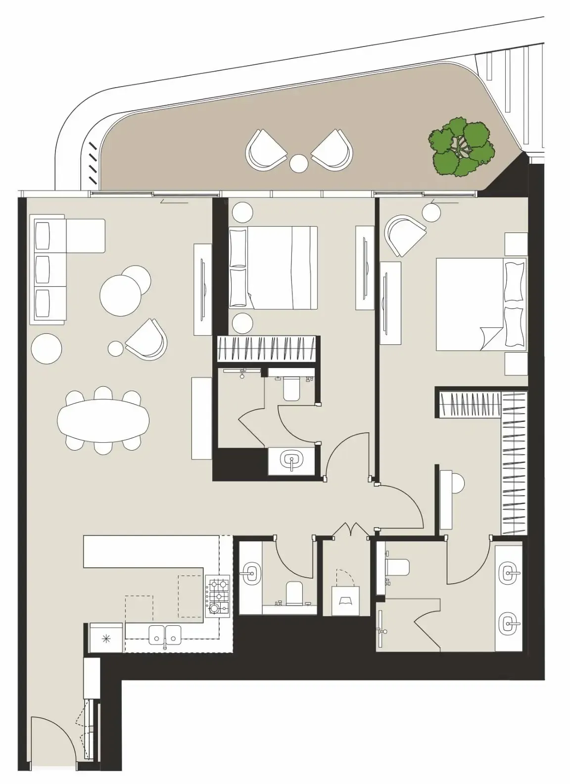 Select Group Artistry Two Residences floor plan