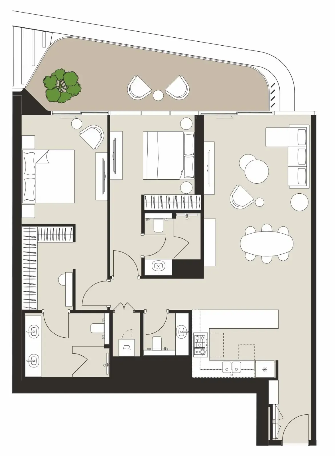 Select Group Artistry Two Residences floor plan