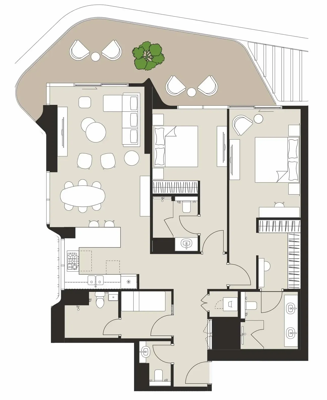 Select Group Artistry Two Residences floor plan