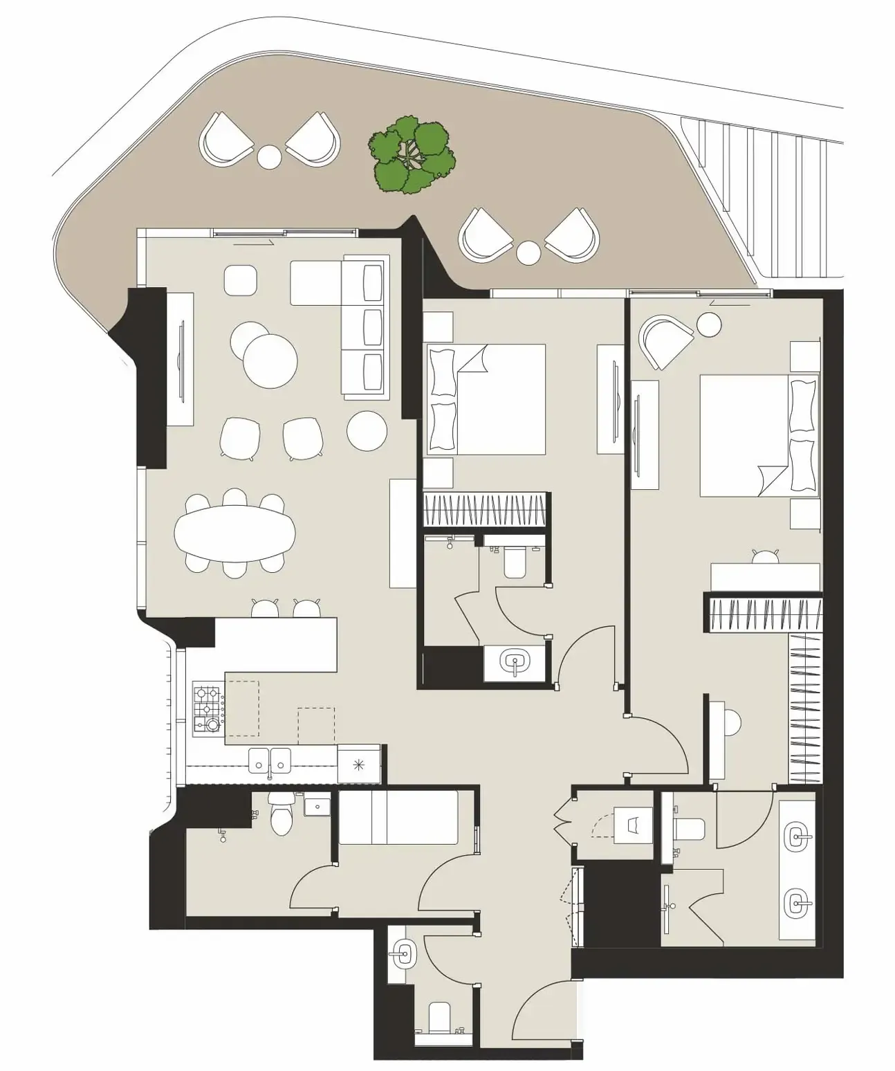 Select Group Artistry Two Residences floor plan