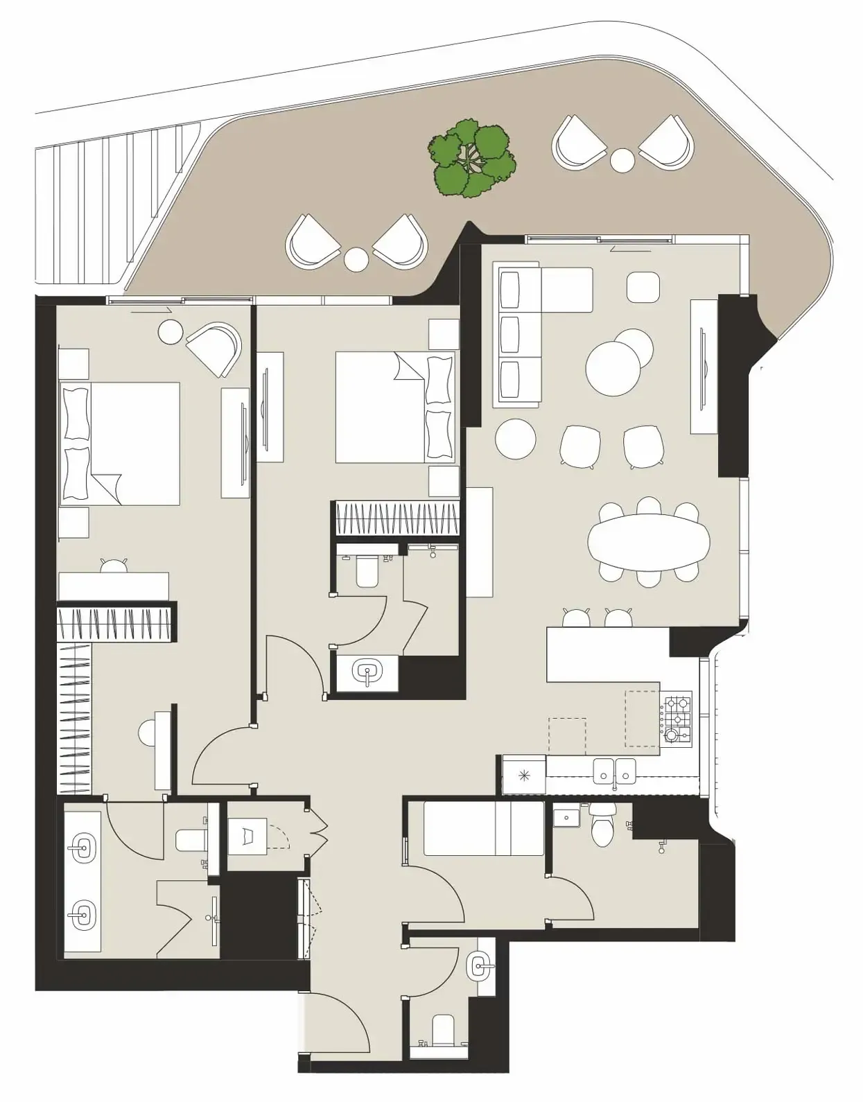 Select Group Artistry Two Residences floor plan