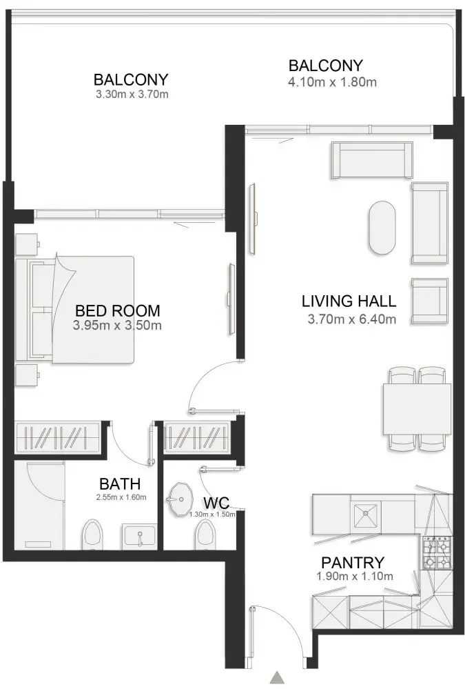 TownX Ashley Hills floor plan
