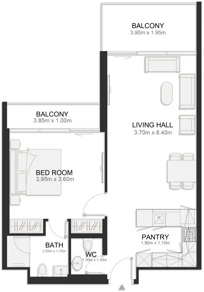 TownX Ashley Hills floor plan