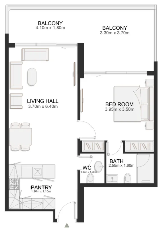 TownX Ashley Hills floor plan