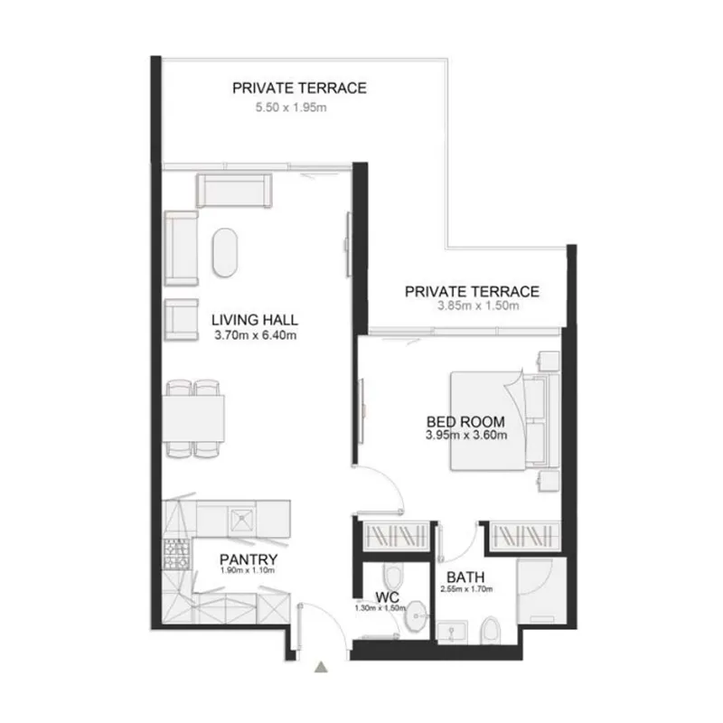 TownX Ashley Hills floor plan