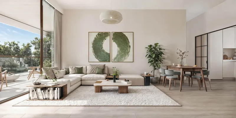 Interior at Ashley Hills in Arjan Dubai