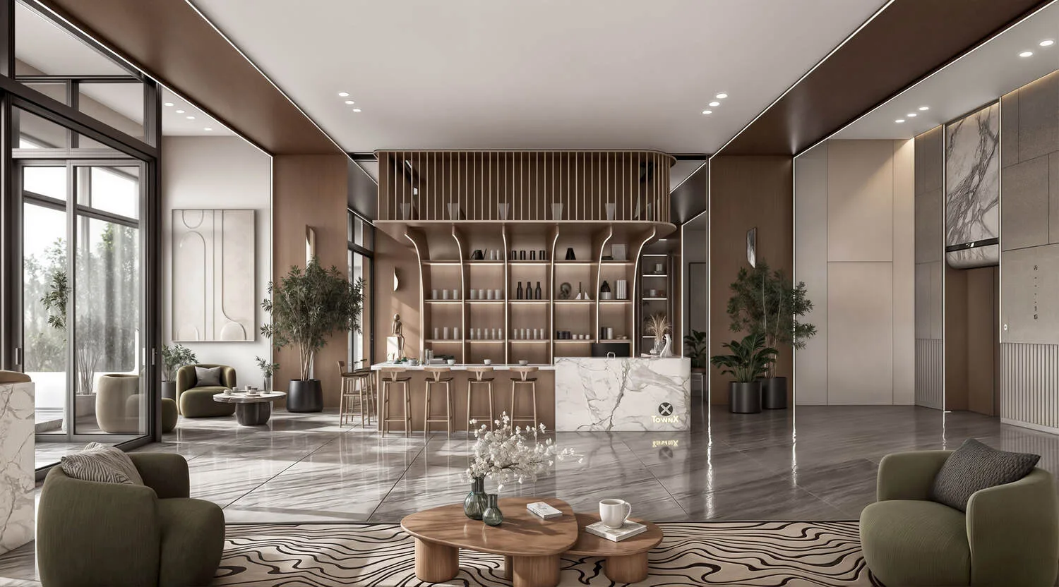 TownX Ashley Hills Lobby