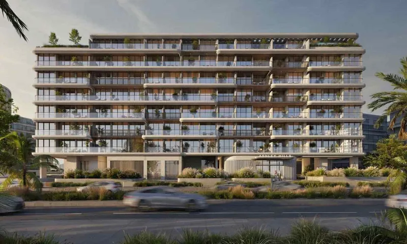 Exterior at Ashley Hills in Arjan Dubai