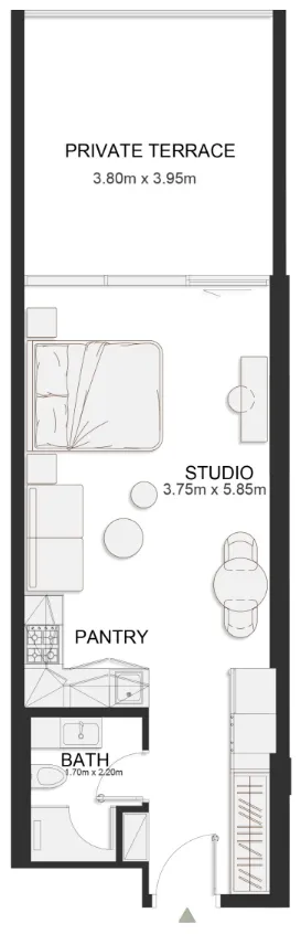 TownX Ashley Hills floor plan