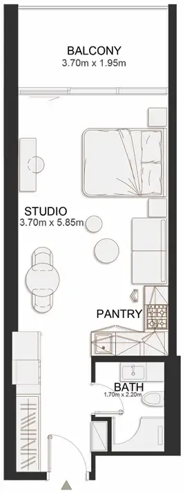TownX Ashley Hills floor plan