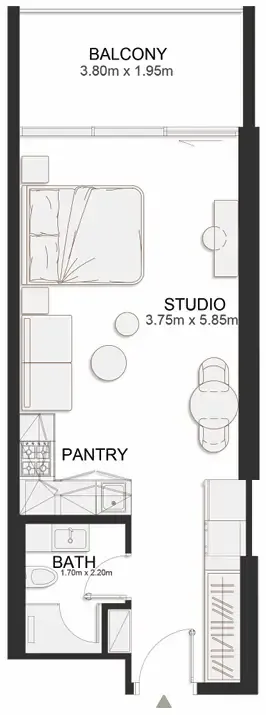 TownX Ashley Hills floor plan