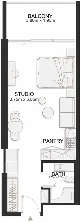 TownX Ashley Hills floor plan