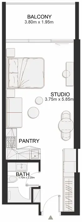 TownX Ashley Hills floor plan