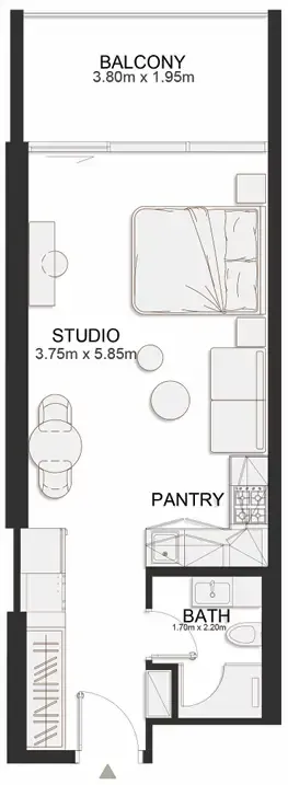 TownX Ashley Hills floor plan