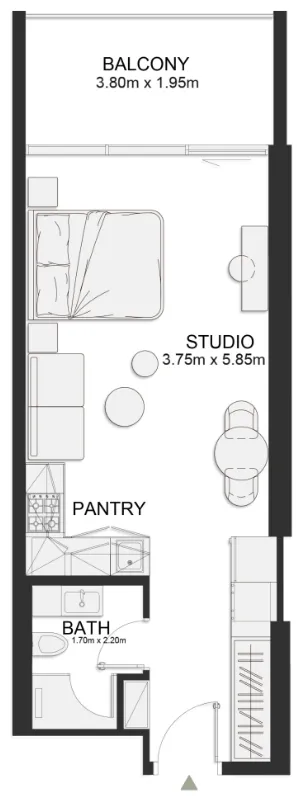 TownX Ashley Hills floor plan