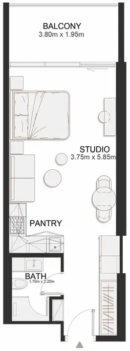 TownX Ashley Hills floor plan