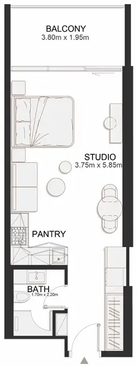 TownX Ashley Hills floor plan