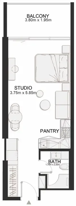 TownX Ashley Hills floor plan