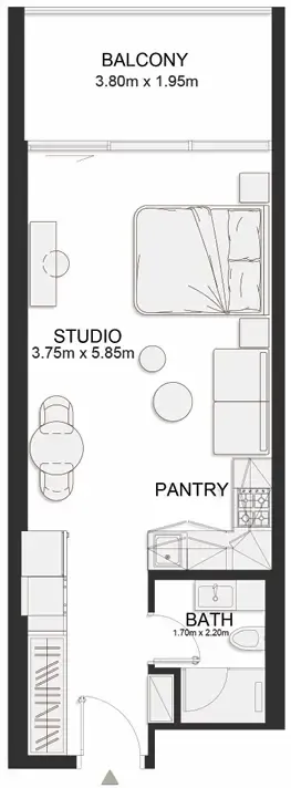 TownX Ashley Hills floor plan