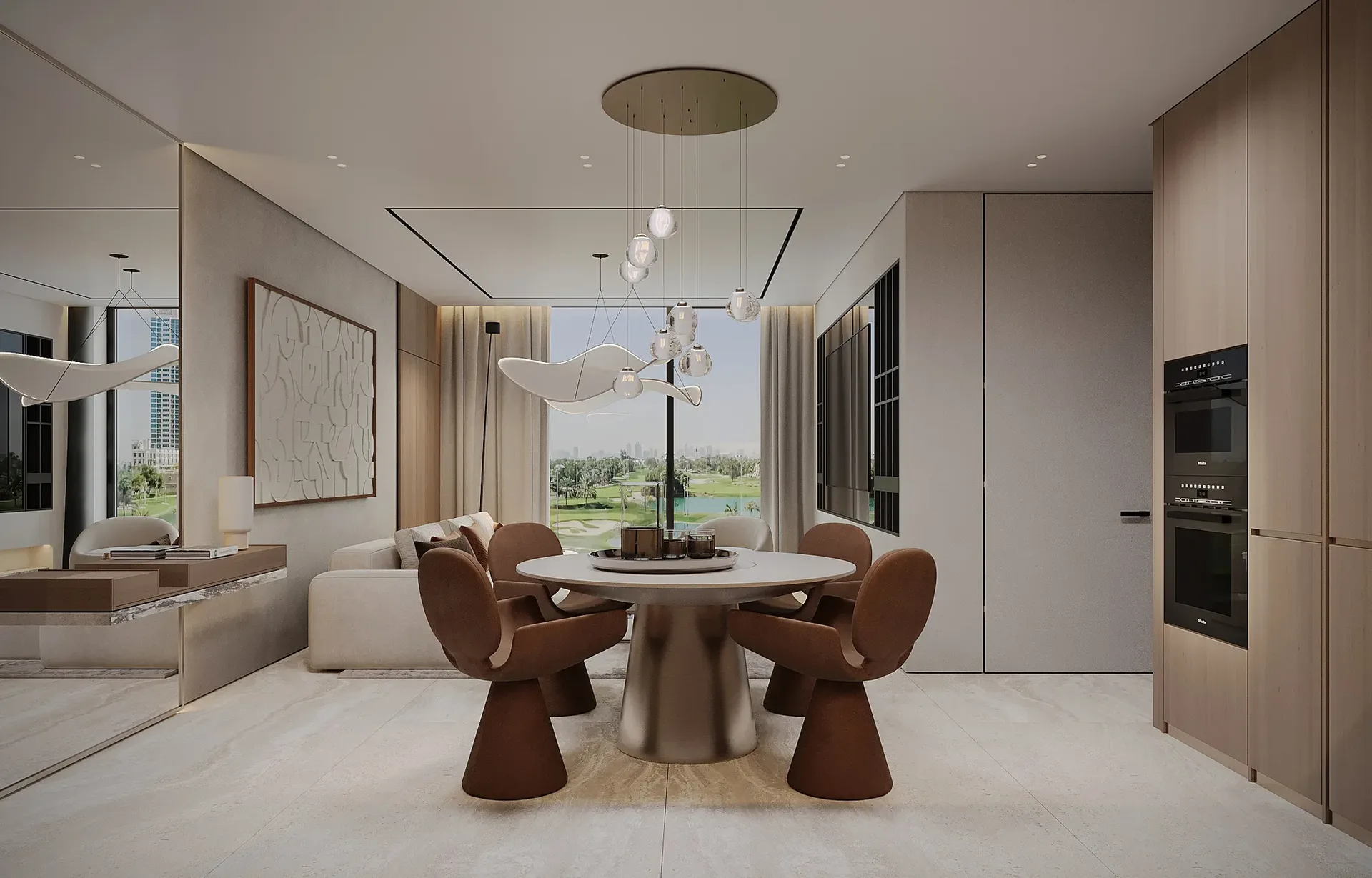 Interior at Ashwood Residences in JVT (Jumeirah Village Triangle) Dubai