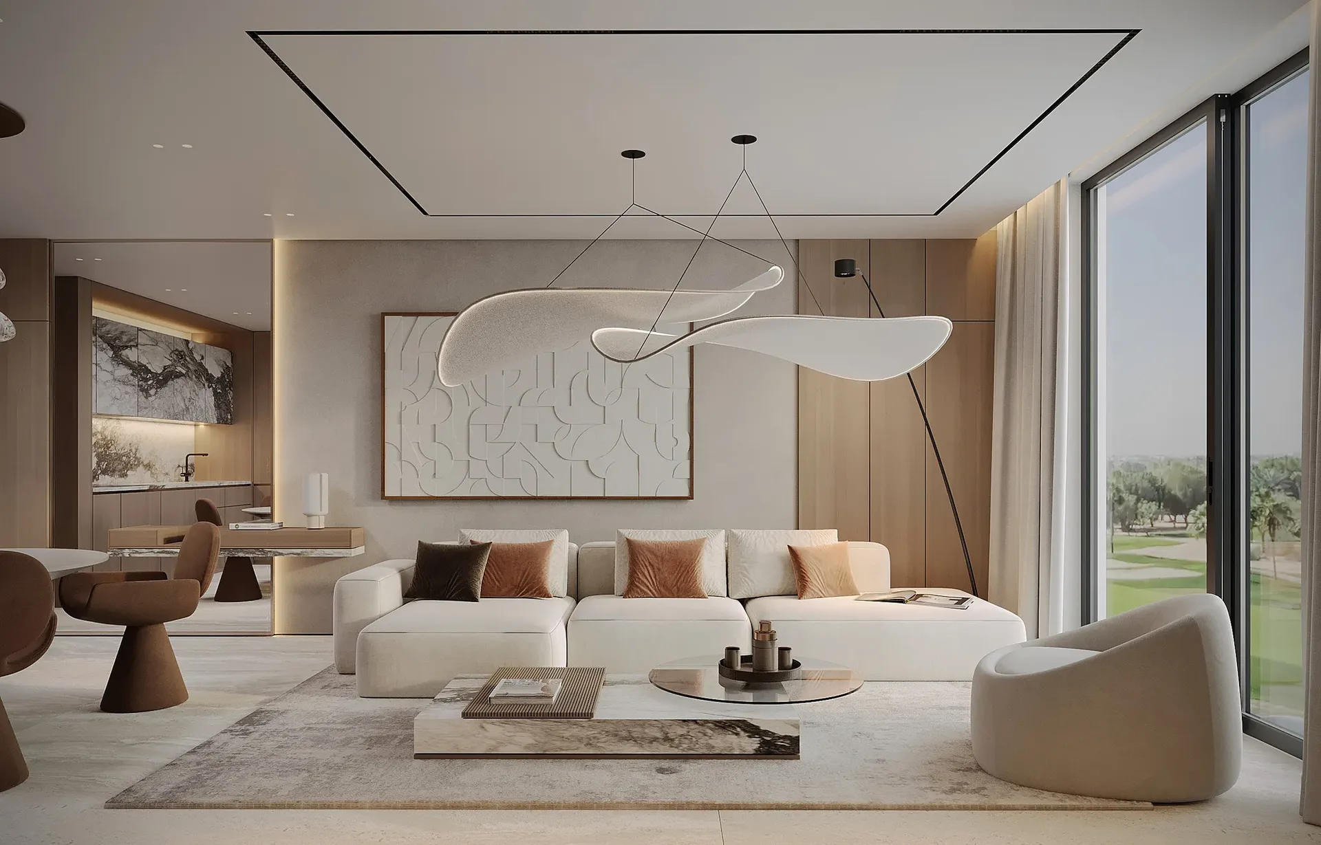 Interior at Ashwood Residences in JVT (Jumeirah Village Triangle) Dubai