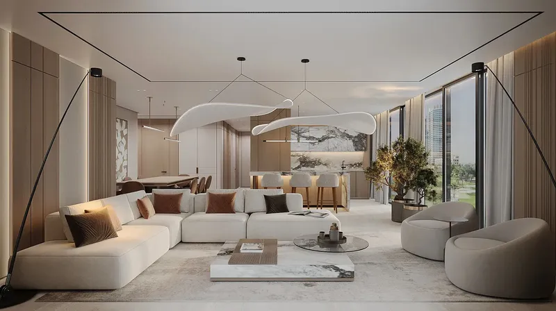 Interior at Ashwood Residences in JVT (Jumeirah Village Triangle) Dubai