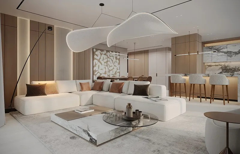 Interior at Ashwood Residences in JVT (Jumeirah Village Triangle) Dubai